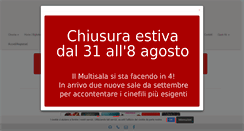 Desktop Screenshot of mendrisiocinema.ch